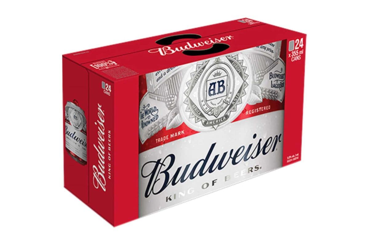Budweiser 24pk (24 x 355 ml)