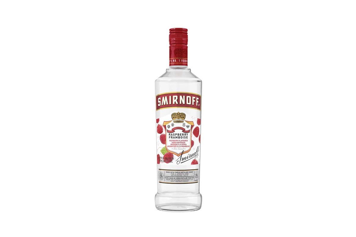 Smirnoff Raspberry Vodka (1 x 750 ml)
