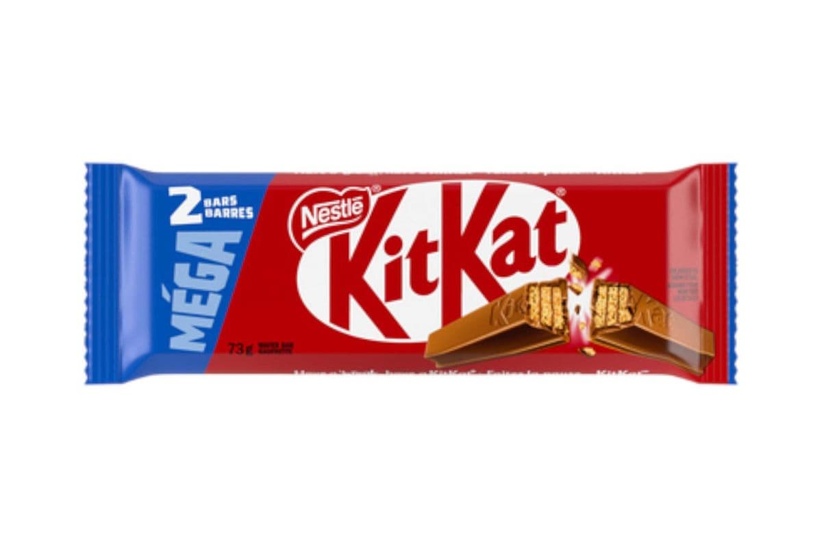 Kitkat 2 Mega Bar (73gm) (370 Cal)
