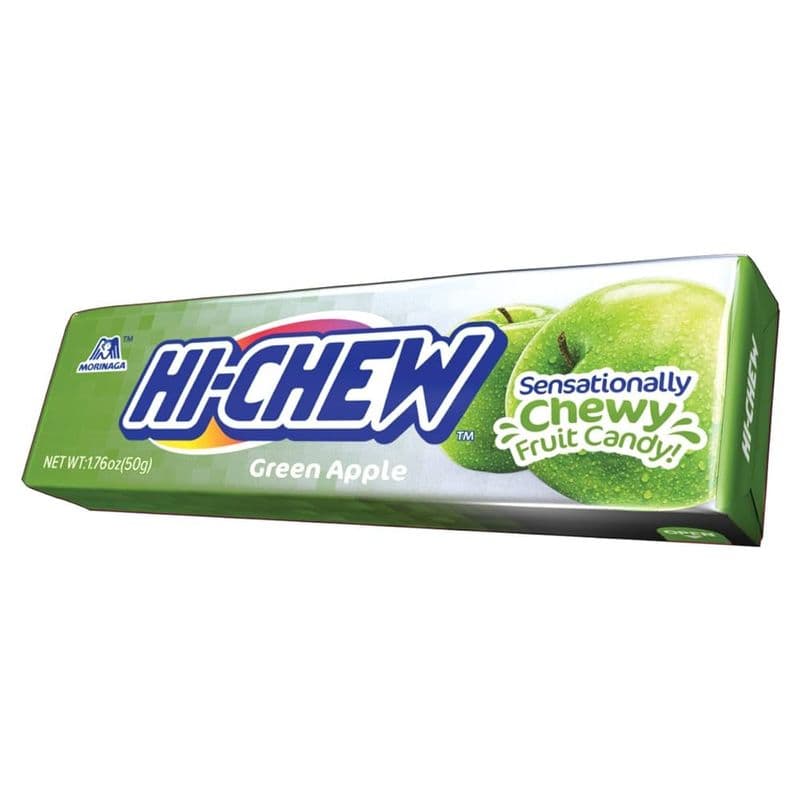 Hi-Chew Bonbons Pomme Verte 58g/ Hi-Chew Green Apple Candies 58g