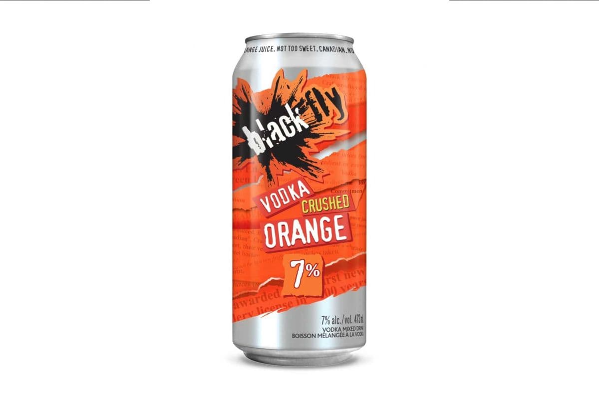 Black Fly Crushed Orange (1 x 473 ml)