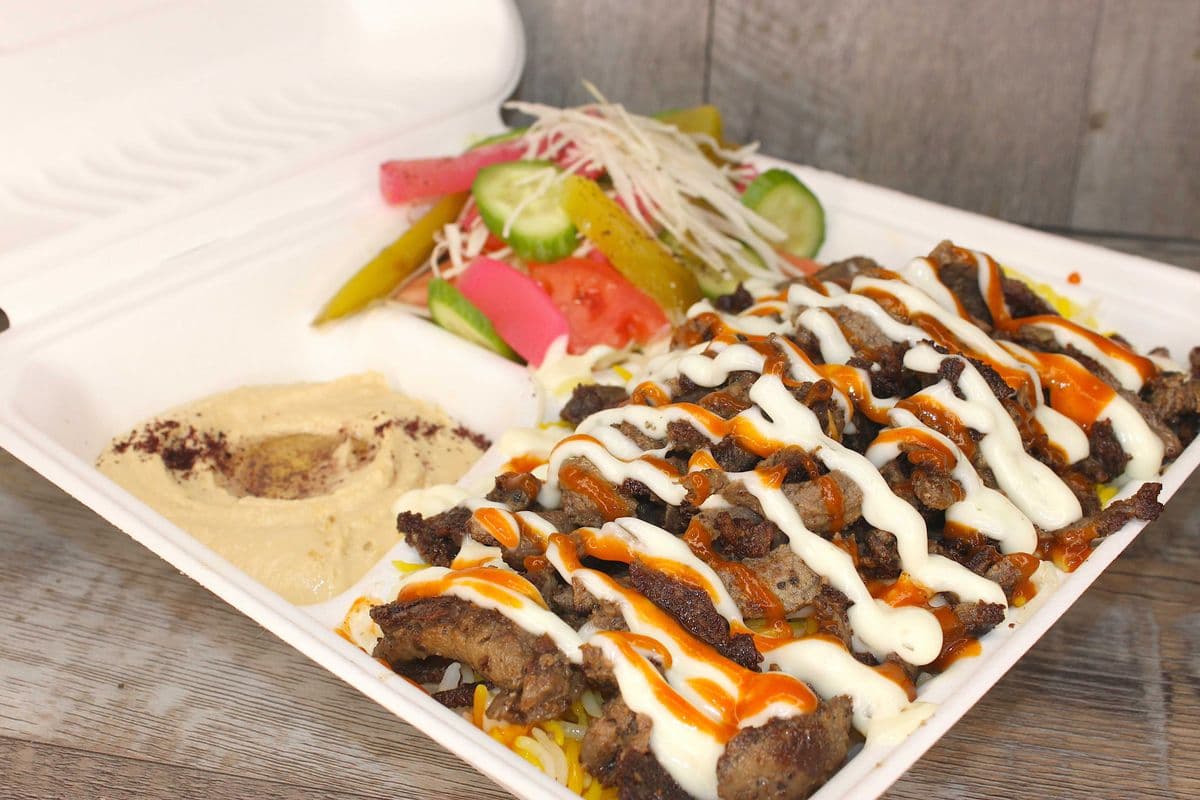 Beef Shawarma Platter