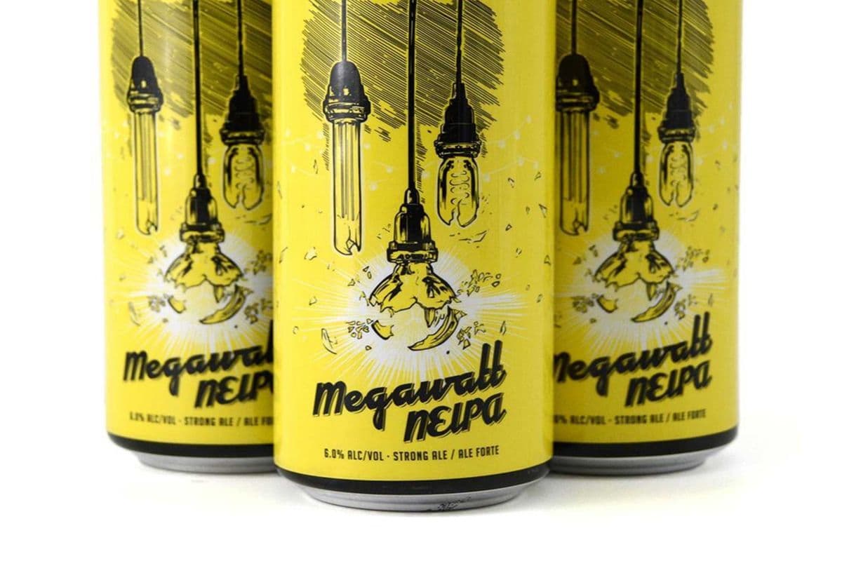 MEGAWATT NEW ENGLAND IPA 4*473ML (1 x 473ML)