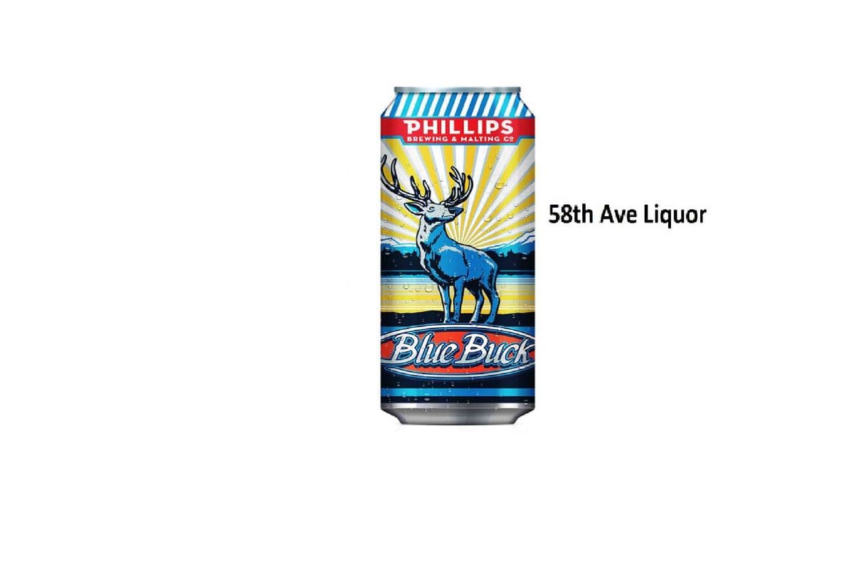 PHILLIPS BLUE BUCK CAN (1 x 473ML)