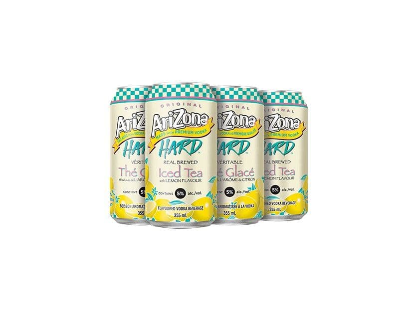 Arizona Hard Lemon Ice Tea (6 x 355 ml)