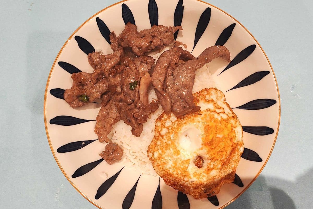Beef Don with Egg