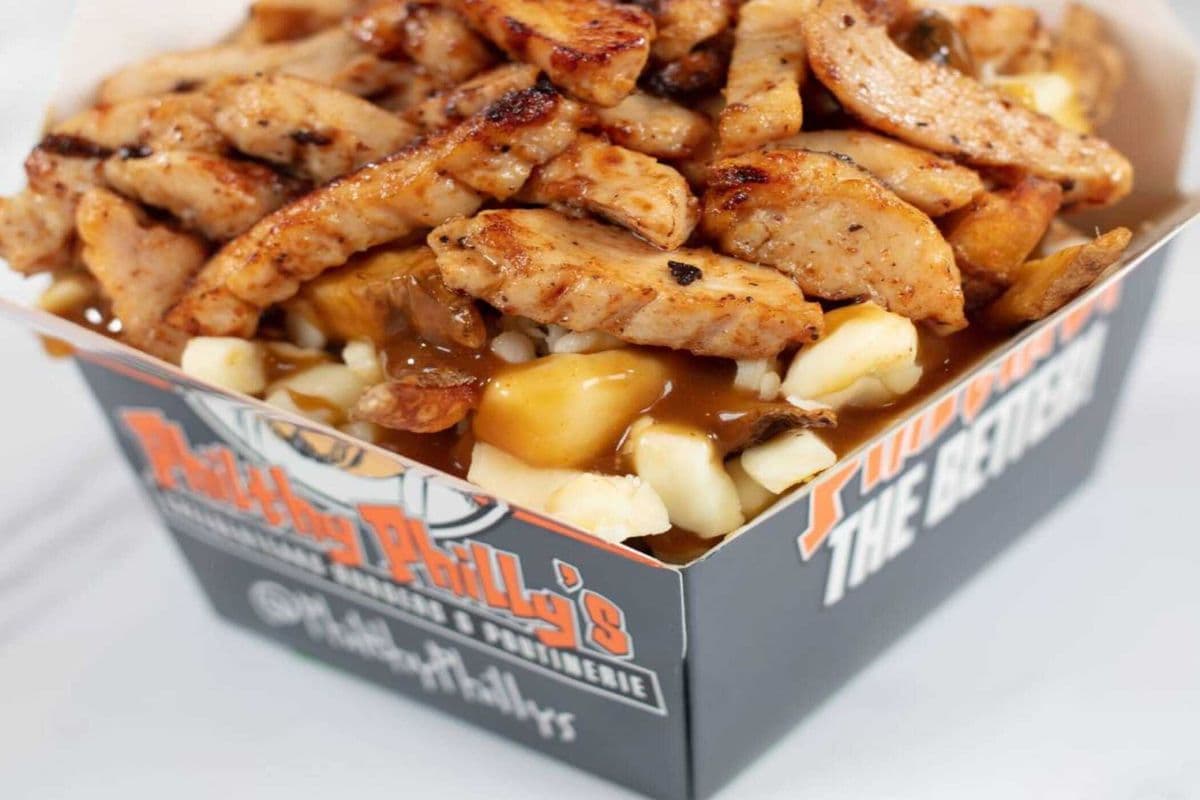 Grilled Chicken Poutine