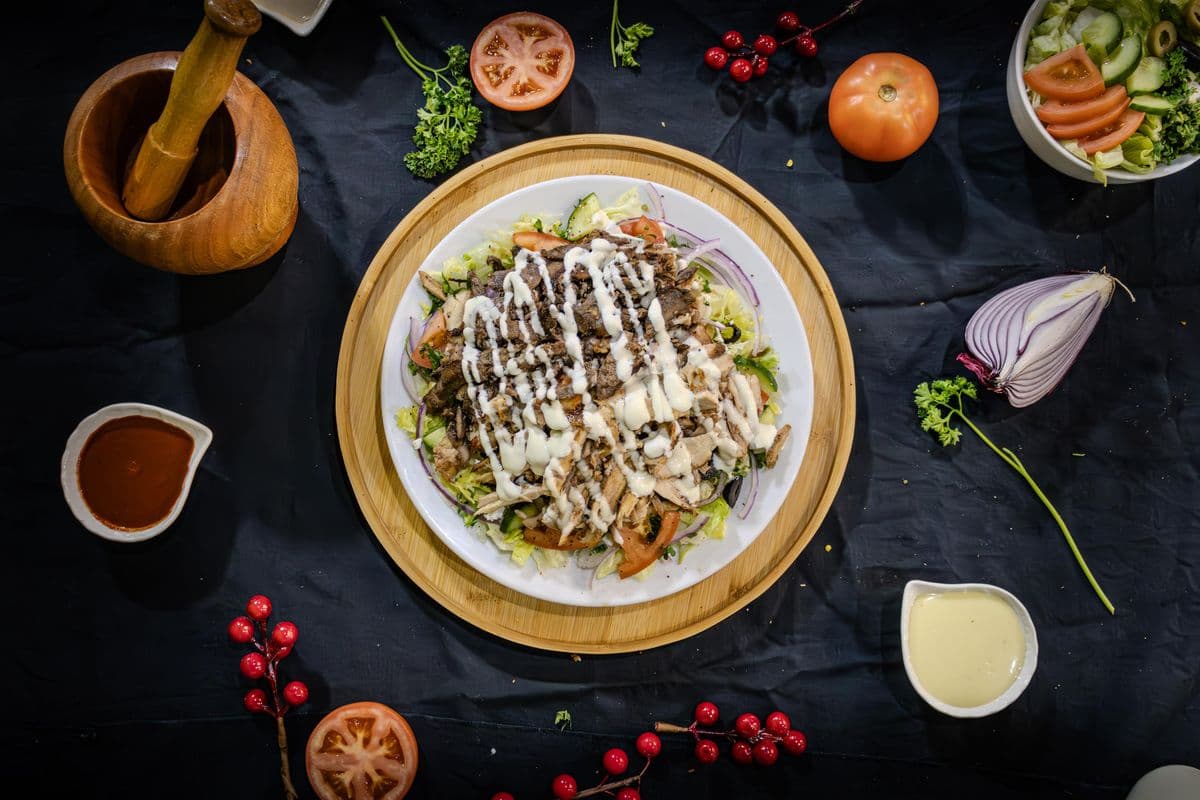 Beef Shawarma Salad
