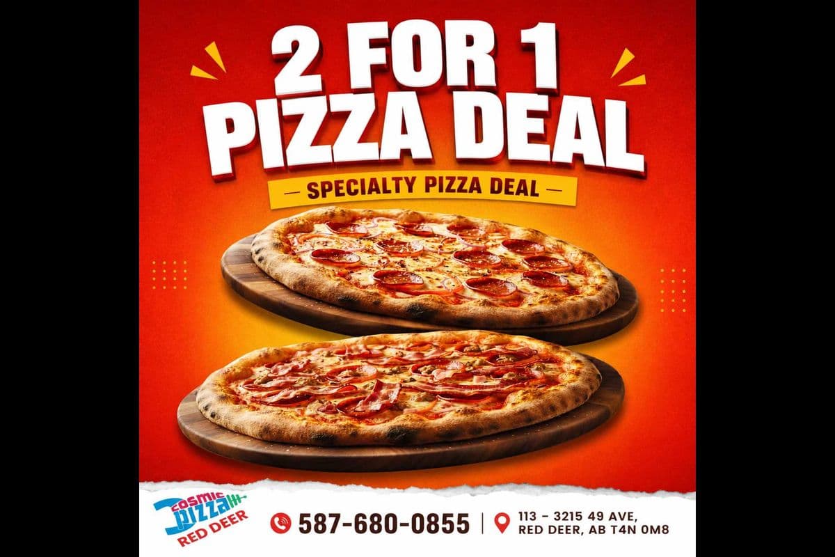 12" Medium 2 For 1 Deal