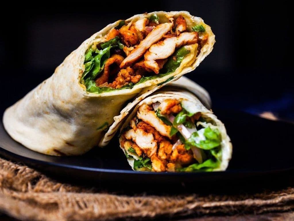 Tandoori Chicken Wrap / Wrap de Poulet Tandoori