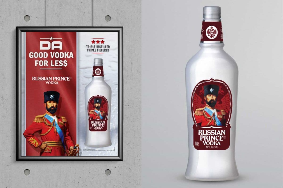 RUSSIAN PRINCE PREMIUM VODKA (1.14L) (1 x 1.14L)