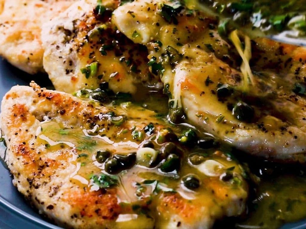 Chicken Piccata Family Tray