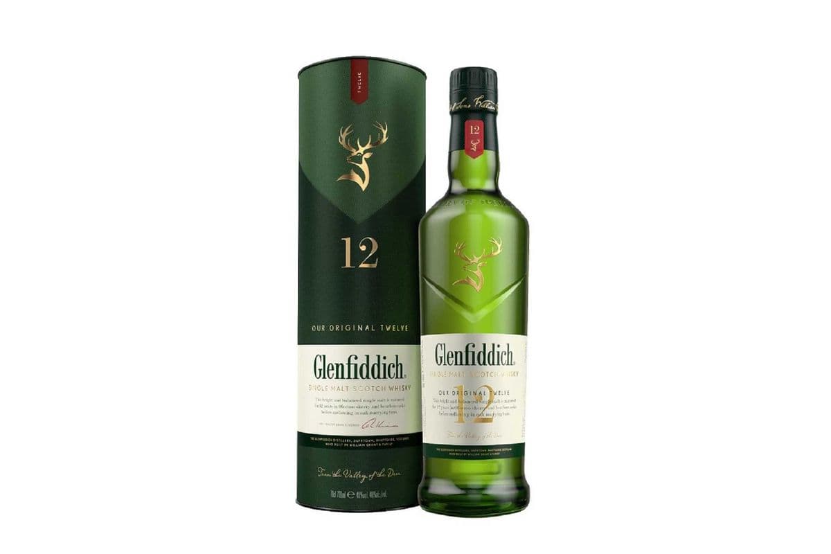 Glenfiddich 12 Years (750 ml Bottle) (1 x 750 ml)