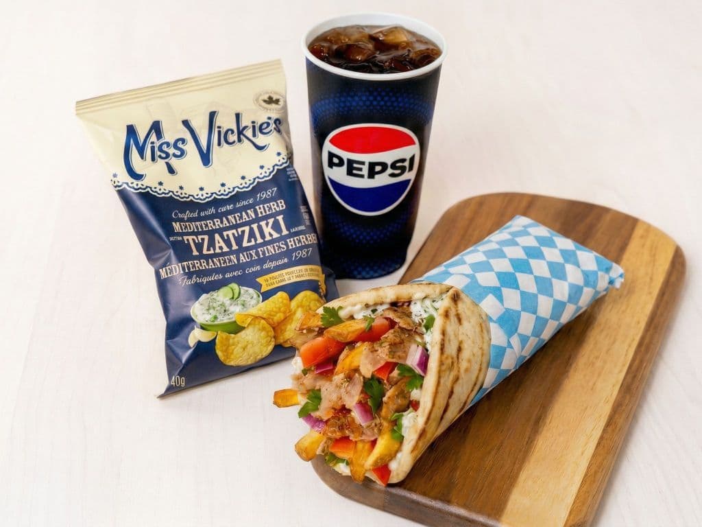 Chicken Gyro Pita Combo