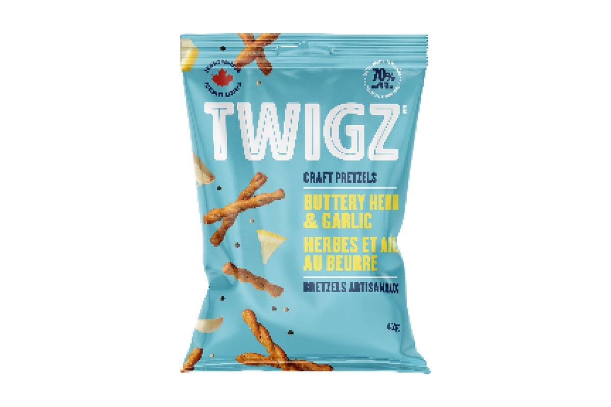 Twigz Pretzels Buttery Herb & Garlic (42 g) 1041956