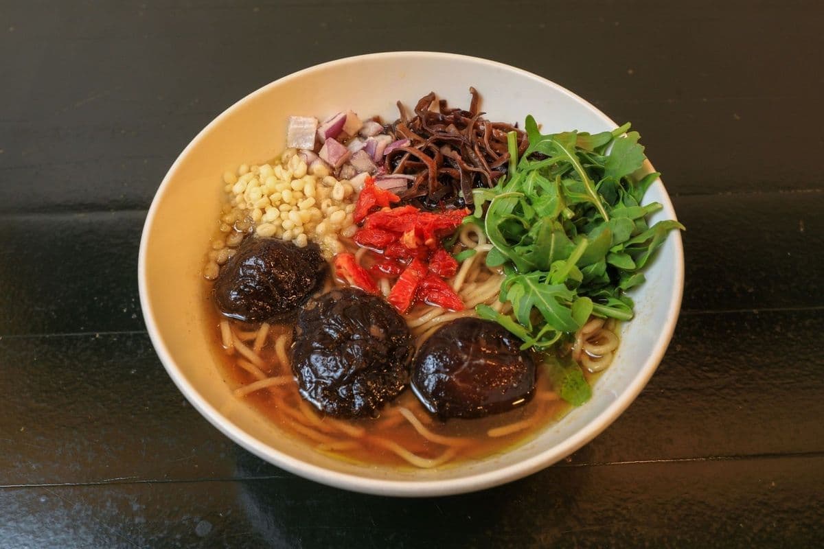 Végé shoyu truffle