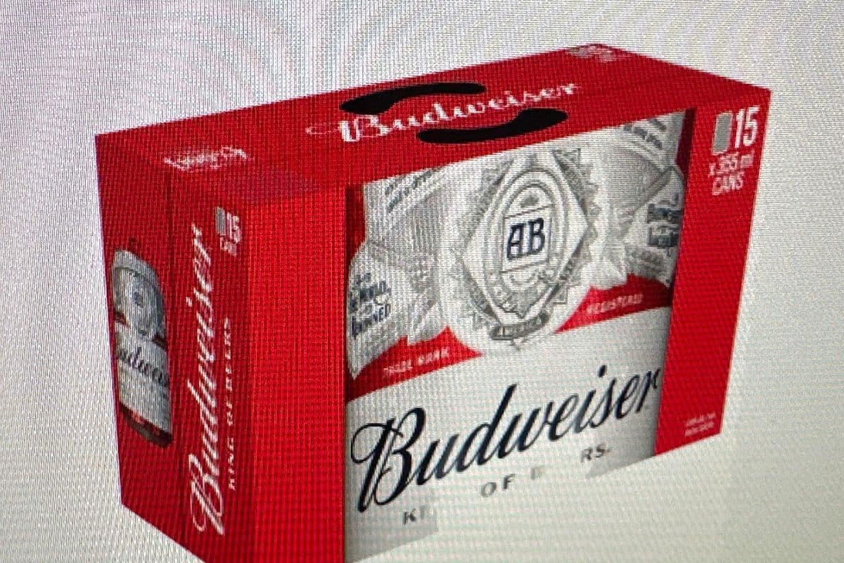 Budweiser Lager Beer (15 x 355 ml)