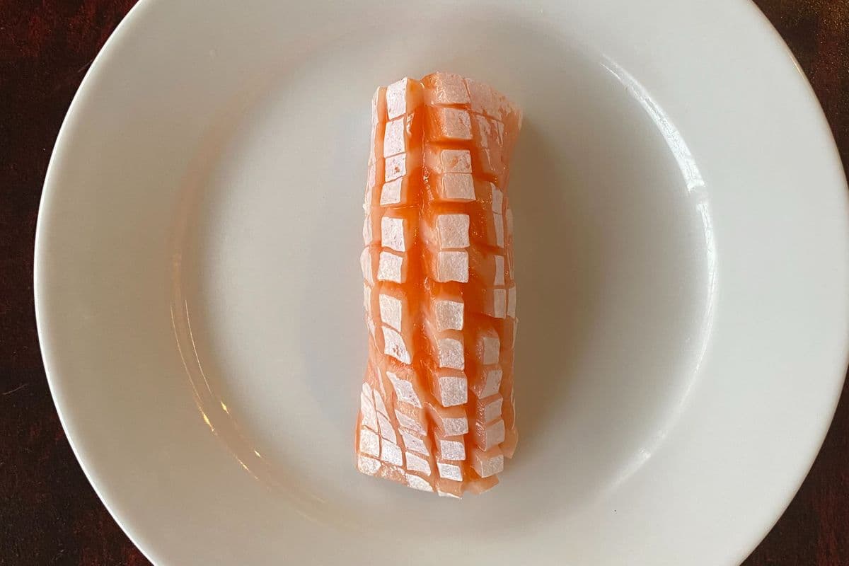 Salmon Belly Nigiri Sushi