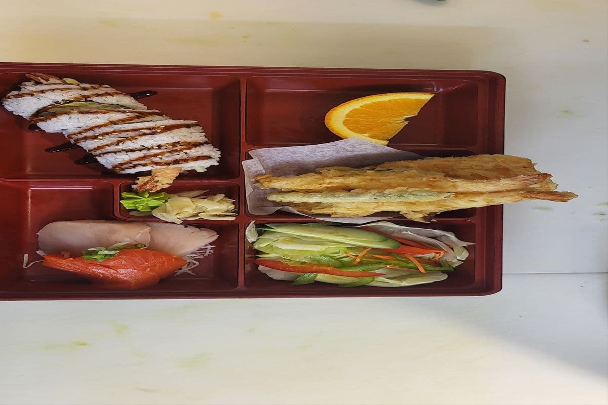 6. Sashimi and Tempura Box