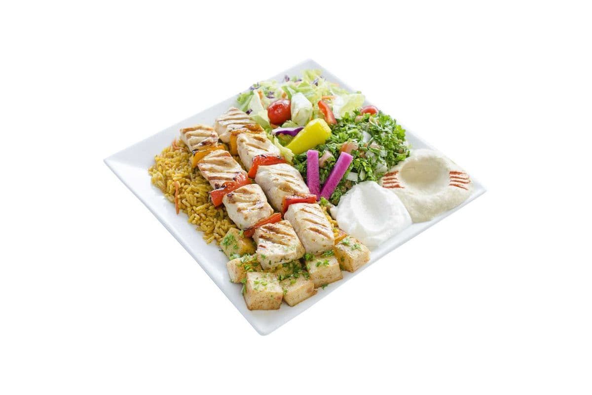 Chicken Kabob Plate