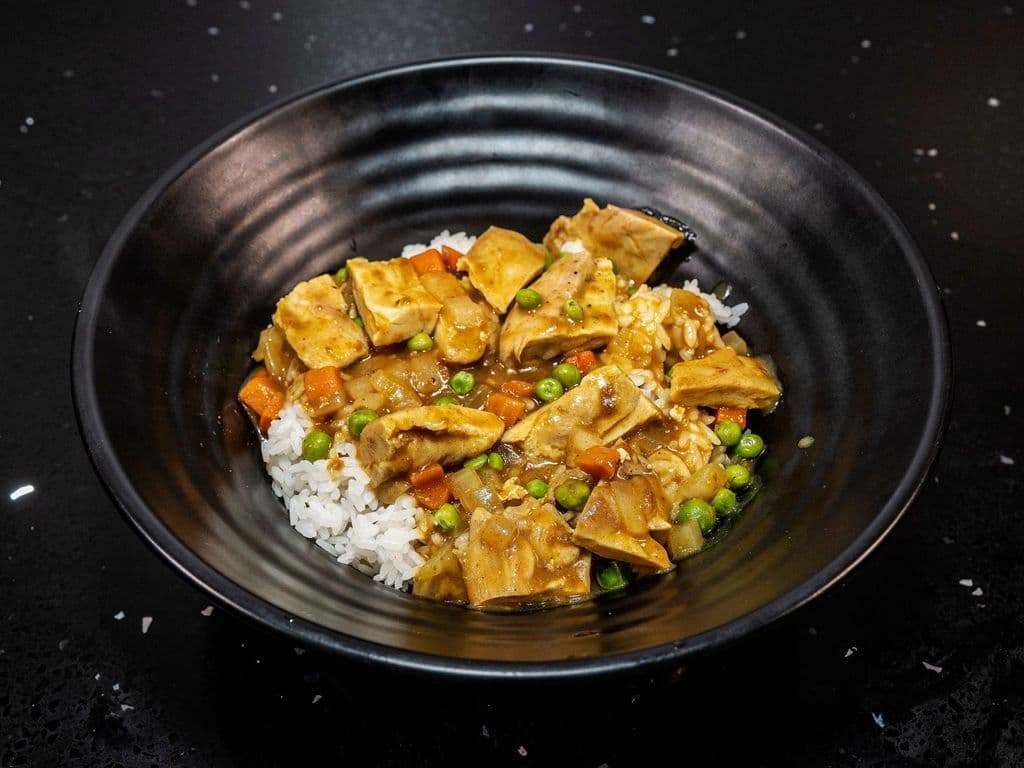 Curry Chicken Rice
