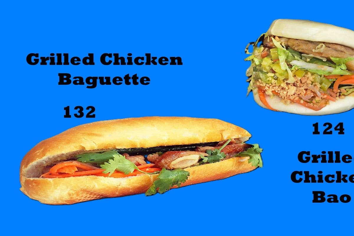0131. Grilled Beef Baguette - Banh Mi Bo Nuong