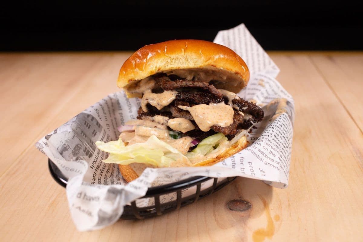 Beef Suya Burger