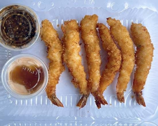 45. Crevettes Tempura (6 mcx)