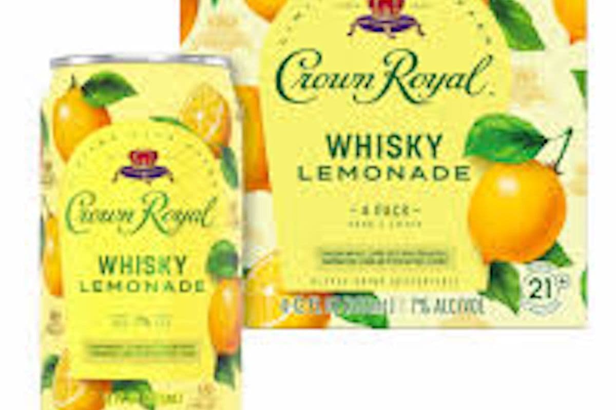 CROWN ROYAL WHISKY LEMONADE 4PK (4 x 355ML)