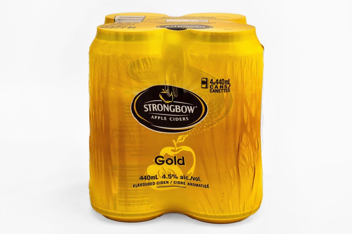 STRONGBOW GOLD (4 PACK) (4 x 440ML CAN)