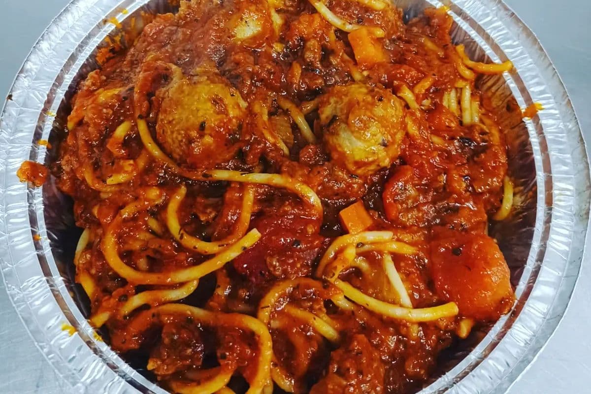 Meatball Bolognese Pasta