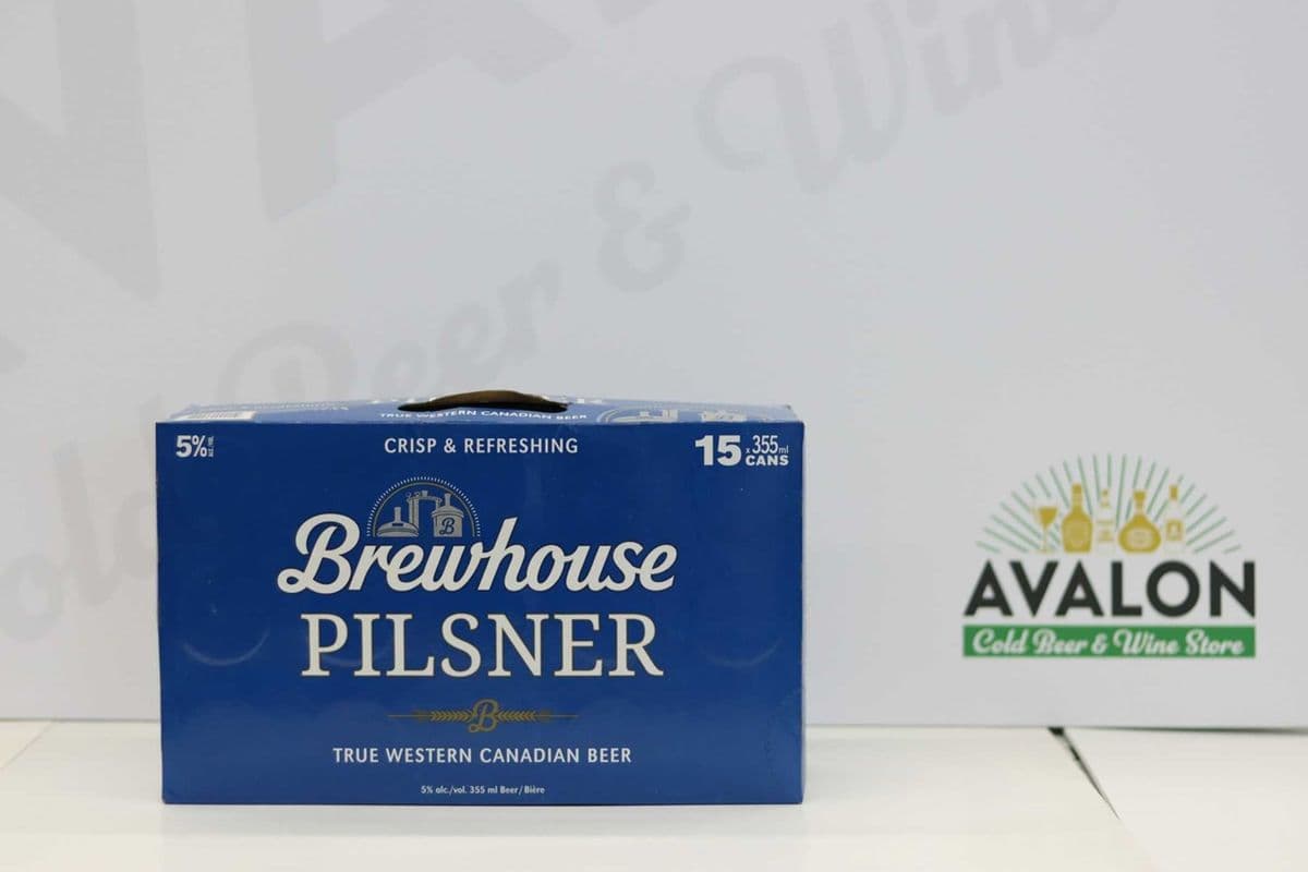 Brewhouse Pilsner 15pk Can (15 x 355ml)