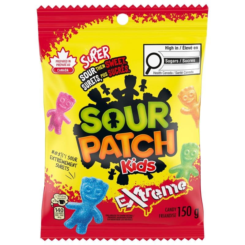Sour Patch Kids Extreme 150g/ Sour Patch Kids Extreme 150g