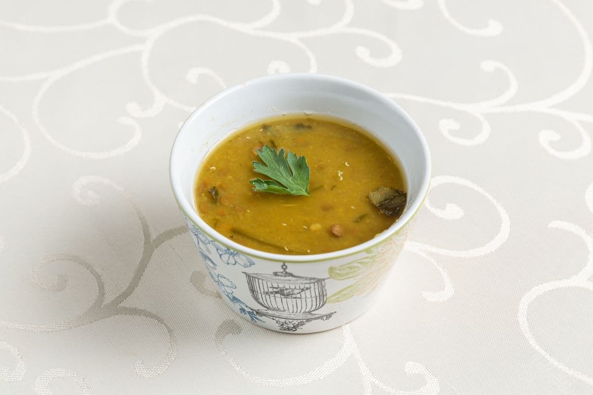Lentil and Spinach Soup