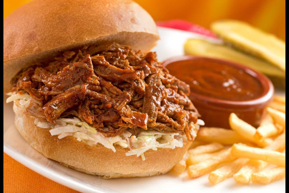 Pulled Pork on Bun