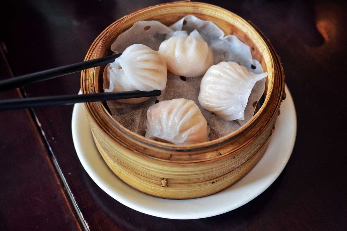 D01. Shrimp Dumpling-Har Gau (3pcs)