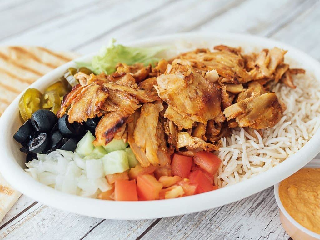 Chicken Donair Platter