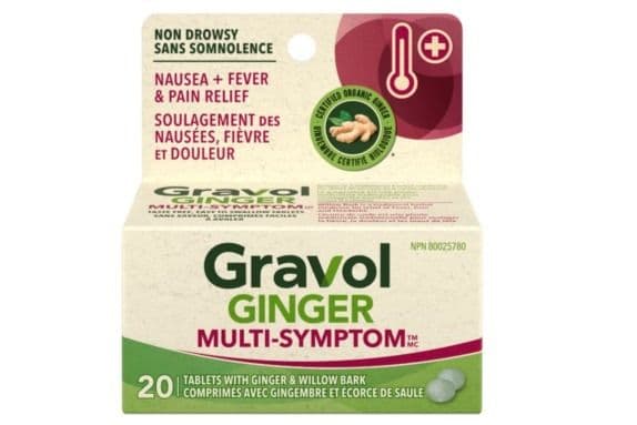 Gravol Natural Source Multi-Symptom Tablets (20's)