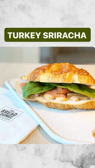 Siracha Turkey Sandwich