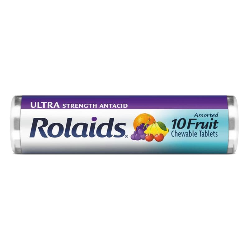 Rolaids Rolls Extra Strength Assorted Fruit (10 ct)