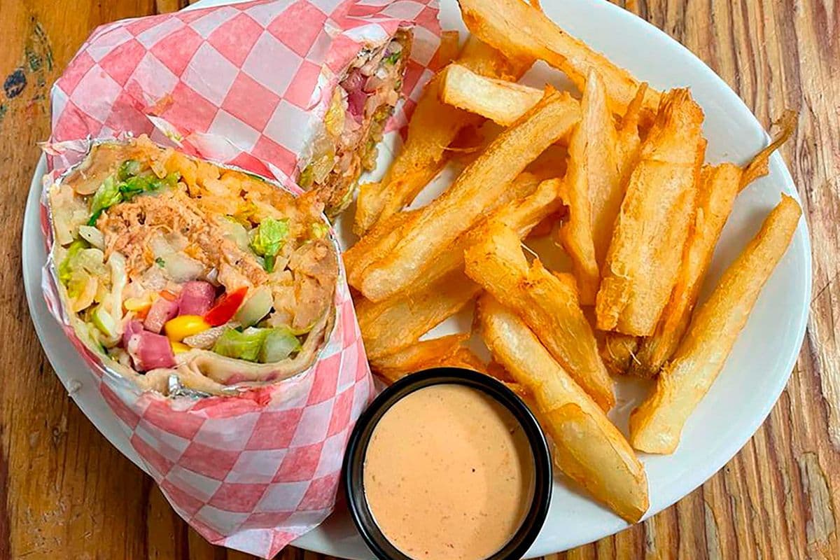 * Happy Burrito with Yuca