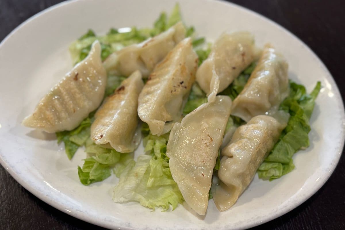 3. Pork Dumplings (8 pcs)