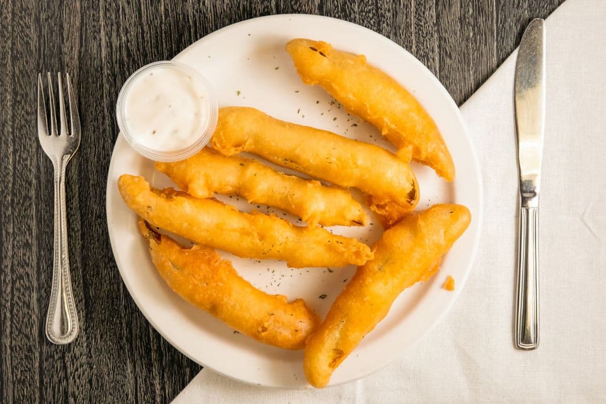 Battered Pickles