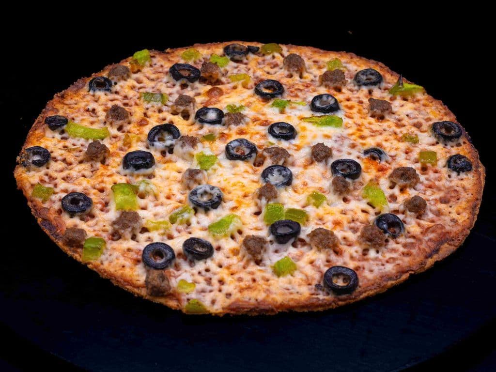 Crunchy keto crust Pizza