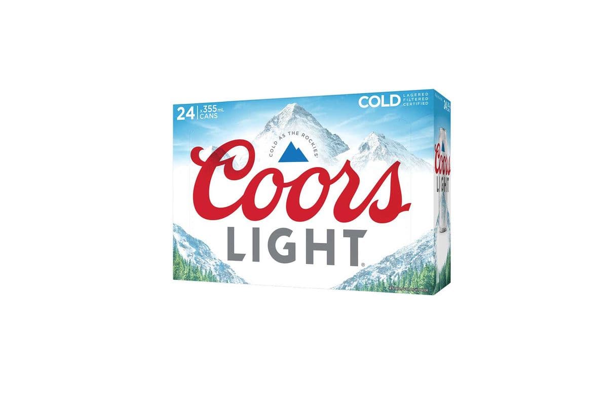 Coors Light 24 Pack Cans (24 x 355ml)