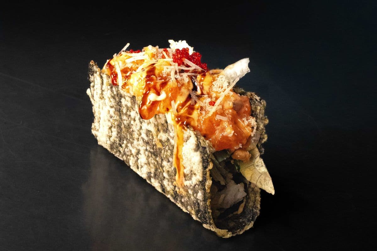 1007. Spicy Salmon Sushi Taco