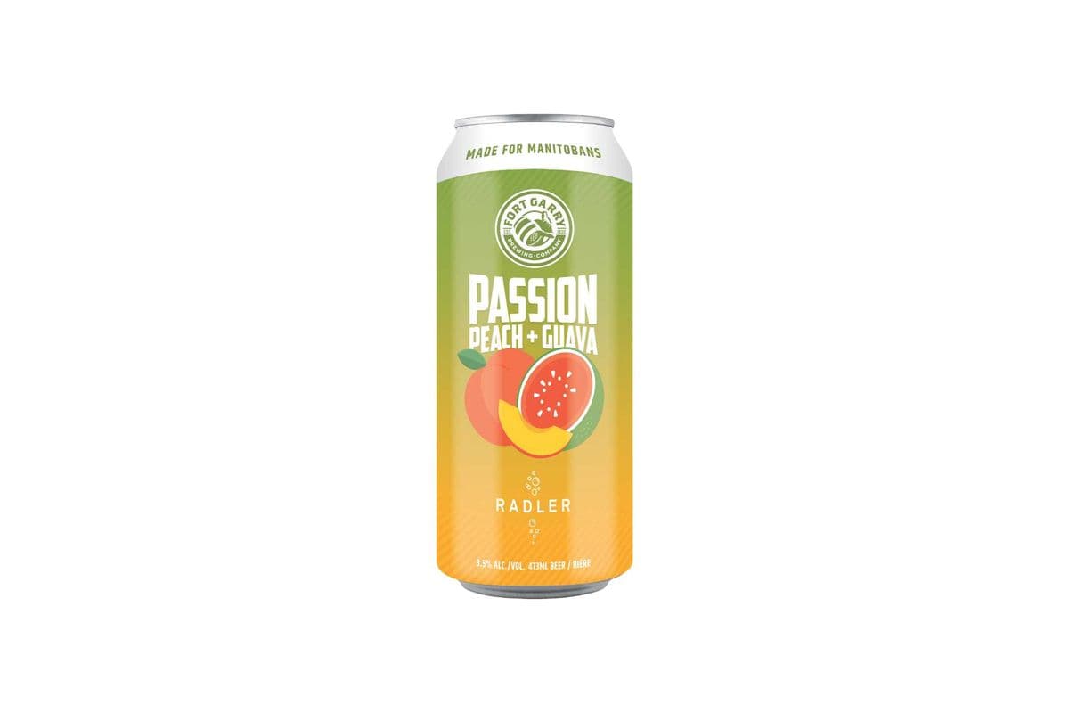 Passion Peach + Guava Radler (1 x 473ml)