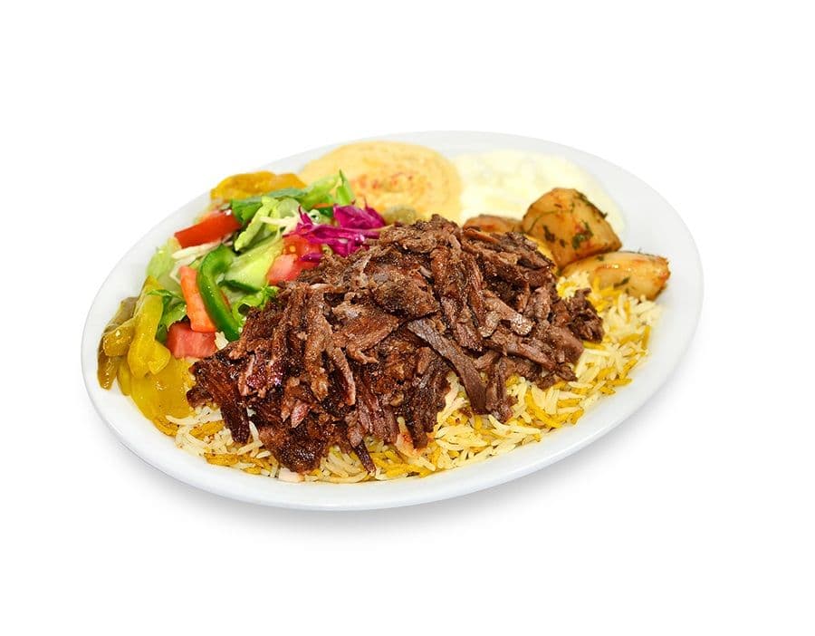 Beef Shawarma Platter