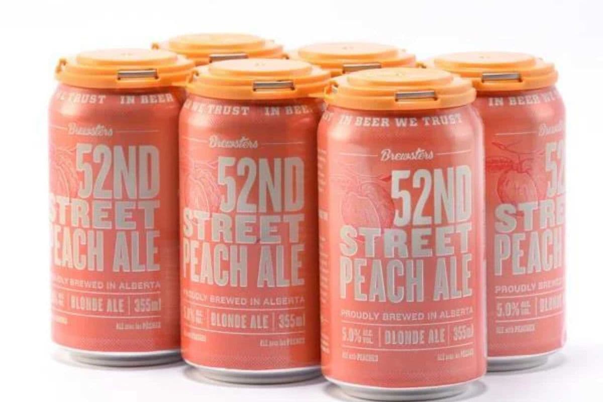 Brewsters 52nd Street Peach Ale (6 x 355 ml Cans)