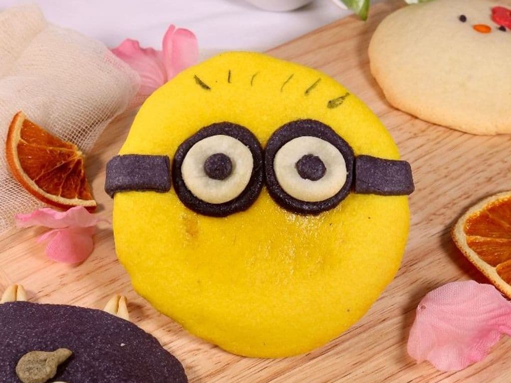 Mochi Cookie - Minion - Strawberry Banana